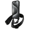 Original Case IPHONE 16 PLUS BMW Hardcase M Edition Carbon Stripe & Strap (BMHCP16M23PSCCK) black