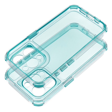 Futerał MATRIX CLEAR do IPHONE 16 PLUS miętowy
