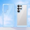 Etui silikonowe Outer Space Case z żelową ramką do Samsung Galaxy S25 Ultra - niebieskie