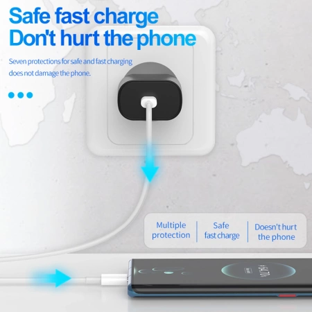 JELLICO Netz-Ladegerät C35 PD 25W 1xUSB-C schwarz