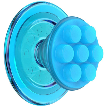 Uchwyt i podstawka do telefonu           Popsockets Translucent FG-Popper MagSafe niebieski 807325