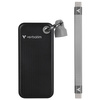 Verbatim Dysk SSD 1TB - brelok do kluczy z kablem USB 3.2 gen.2 czarno-szary/black-grey 32190
