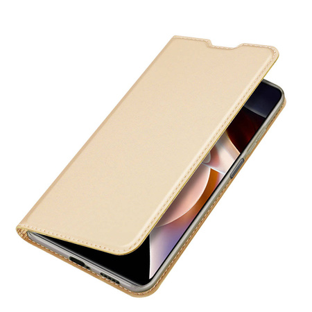 Dux Ducis Skin Pro Holster Cover Flip Cover for Poco M4 Pro 5G gold