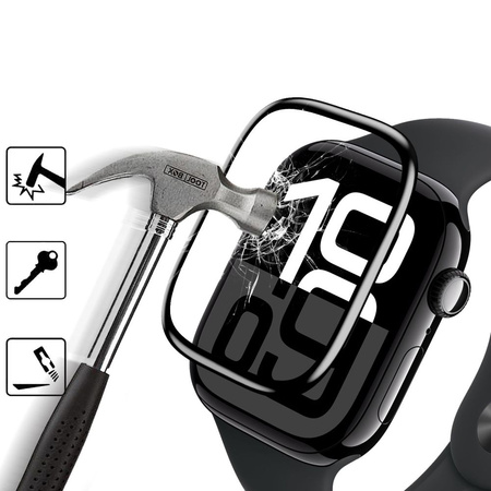 Hybrid Glass XIAOMI REDMI WATCH 3 HOFI Hybrid Pro+ schwarz