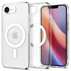 SPIGEN futerał ULTRA HYBRID MAG kompatybilny z MagSafe do IPHONE 16E 2025 frost white