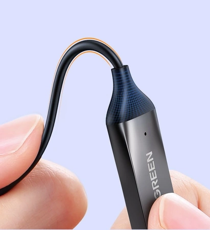 Ugreen Bluetooth 5.3 audio receiver USB cable audio adapter AUX jack black (70601 CM309)