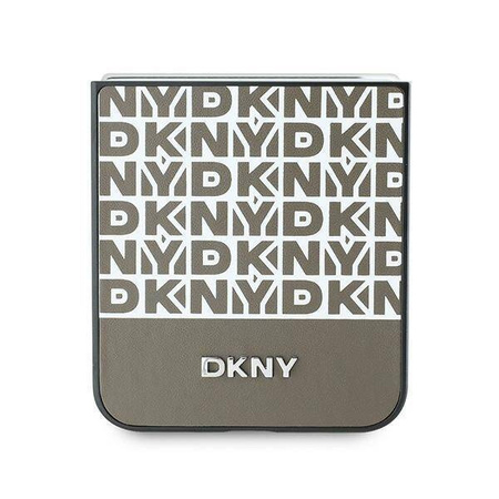DKNY DKHCZF6PSOSPW Z Flip6 F741 brązowy/brown Repeat Pattern Bottom Stripe