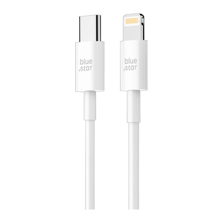 BLUE STAR kabel Typ C do Lightning 2A 12W QC3.0 PA-X12 1 m biały