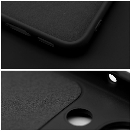 Etui do Samsung S23 czarne + Szkło na ekran + Szkło na aparat