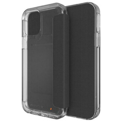 Etui Gear4 D3O Wembley Flip Wallet do iPhone 12 / 12 Pro przezroczysty/clear