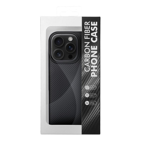 Carbon Elite Mag Cover kompatybilny z MagSafe pasuje do IPHONE 17 PRO czarny