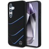 Oryginalne Etui SAMSUNG GALAXY S25 Mercedes Silicone Contrasted Curves MagSafe czarne