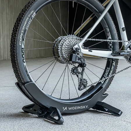 Wozinsky WSR-02 bicycle stand, stable, for bicycle wheels - black