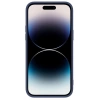 Nillkin CamShield Magnetische Silikonhülle iPhone 14 Pro Max Magnetische MagSafe-Abdeckung mit Kameraschutz Blau