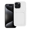 Futerał CARD CASE do IPHONE 15 PRO MAX biały