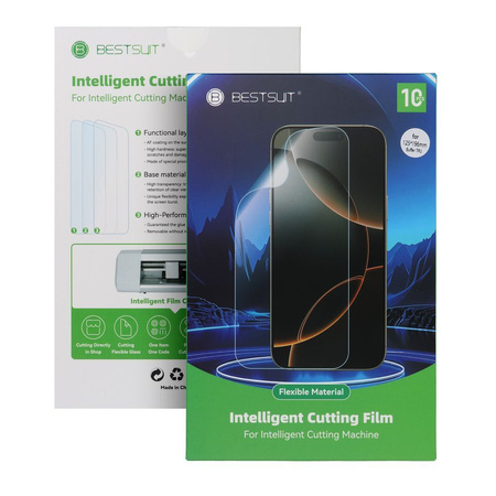 Folia do cięcia do plotera Bestsuit Anti-Blue Light (Eyes Protection) 0,13mm 196 x 125 mm 10 sztuk transparentna