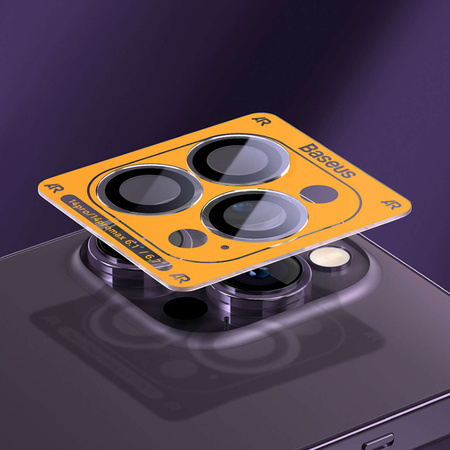 Kamera-Hartglas für iPhone 14 Pro / 14 Pro Max Baseus + Montageset