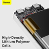 Baseus Bipow powerbank with display 30000mAh 15W white (Overseas Edition) + USB-A - Micro USB cable 0.25m white (PPBD050202)