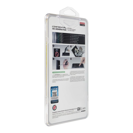 Szkło hartowane X-ONE Extreme Shock Eliminator 4th gen. Privacy - do iPhone 14 Pro