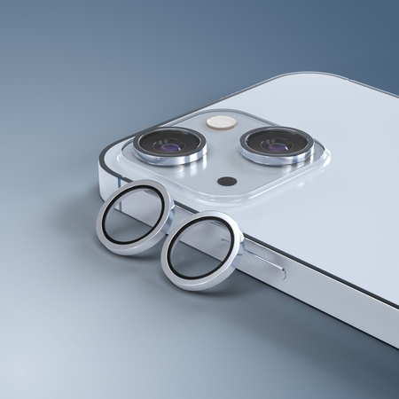 Etteri szkło na aparat do iPhone 15 / 15 Plus niebieski