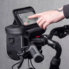 Wozinsky Fahrrad Lenkertasche Fahrrad Umhängetasche schwarz (WBHBB-01)