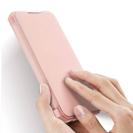 DUX DUCIS Skin X kabura etui pokrowiec z klapką Samsung Galaxy A02s EU różowy