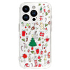 TEL PROTECT Christmas Clear Case do Iphone 14 Wzór 2