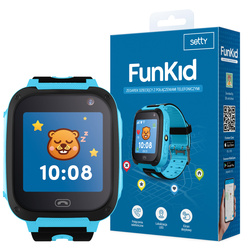 Smartwatch dziecięcy LBS Setty FunKid SD-100 niebieski