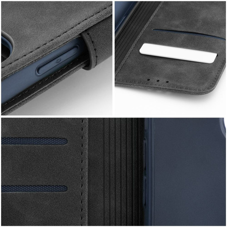Kabura TENDER Book do IPHONE 15 Pro czarny