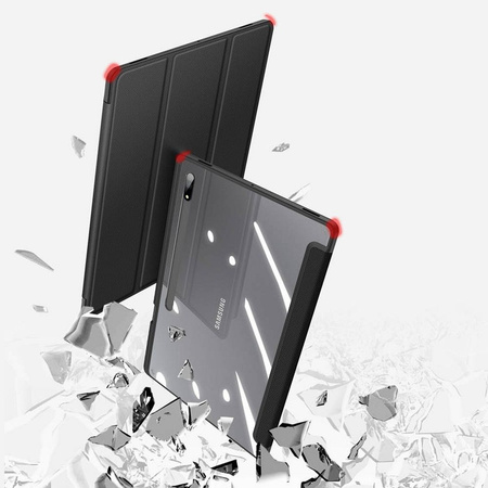 Schutzhülle SAMSUNG GALAXY TAB S8 ULTRA 14.6 X900 / X906 Dux Ducis Toby mit Klappe Bücher Kunstleder schwarz