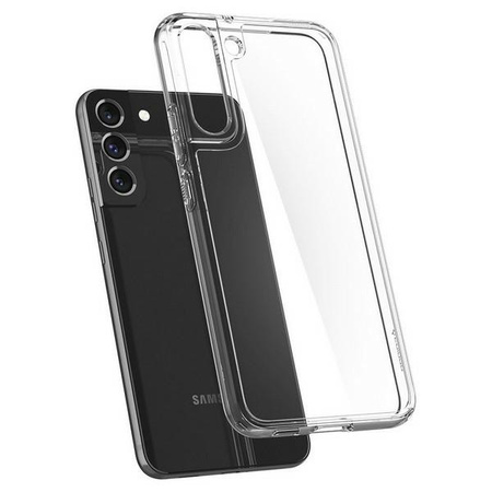 Etui SAMSUNG GALAXY S22 Spigen Ultra Hybrid Crystal Clear transparentne