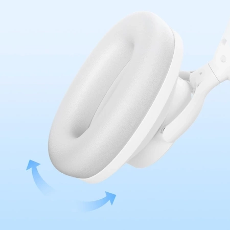 Tronsmart SOUNFII Q20S Hybrid ANC Wireless Headphones with Active Noise Cancelling - White