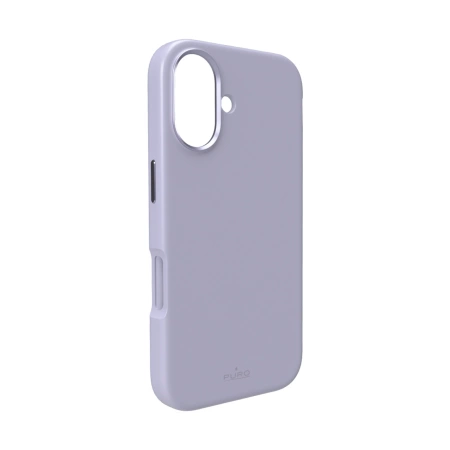 Pure Icon Mag Pro Liquid Silicone Case for iPhone 17, MagSafe Compatible, with Camera Protection and Aluminum Buttons - Pink