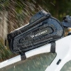 Wozinsky Fahrradtasche für den Rahmen, gepanzert, mit Handytasche, 1,7 l - schwarz