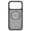 Spigen Enzo Aramid &quot;T&quot; MagSafe Case for iPhone 17 Pro Max - Black and Silver