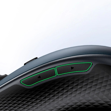 Ugreen MU101 ergonomic wireless mouse Bluetooth 2.4 GHz - blue