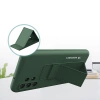 Wozinsky Kickstand Case Silicone Stand Cover for Xiaomi Redmi Note 11 Pro black