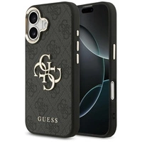 Guess 4G Big 4G Classic Logo Case for iPhone 17 - Black and Gold