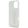Karl Lagerfeld IML Rhinestones Logo iPhone 16 Pro Case - Clear