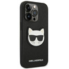 Karl Lagerfeld Saffiano Choupette Head Patch Case - Etui iPhone 14 Pro (czarny)