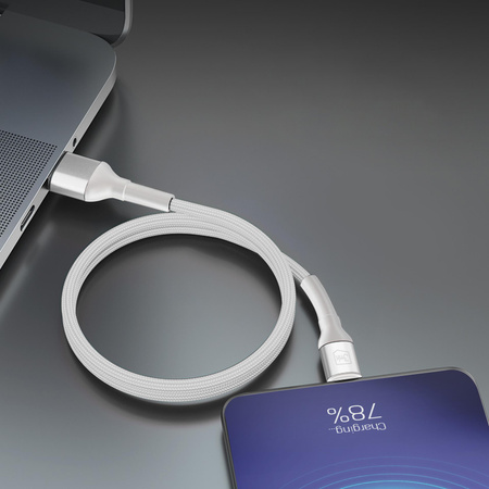 Accessories - 3mk Hyper Cable N-SERIES A to Micro 1m 5V/2.4A 12W White