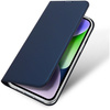 Etui do iPhone 15 Plus pokrowiec z klapką i portfelem Dux Ducis Skin Pro - niebieskie