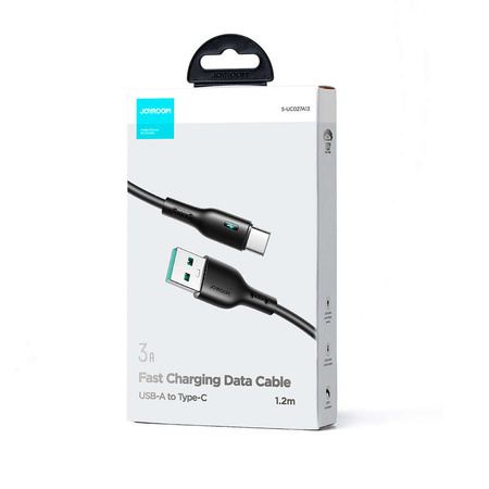 Kabel USB - USB C 3A 1,2m Joyroom S-UC027A13 - czarny