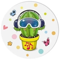 Uchwyt Popsockets 2 Cool Cactus i podstawka do telefonu