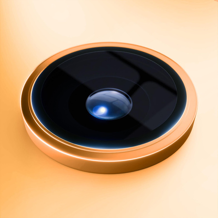 Apple iPhone 17 Pro /17 Pro Max- HARDY Lens Protection Pro  Orange