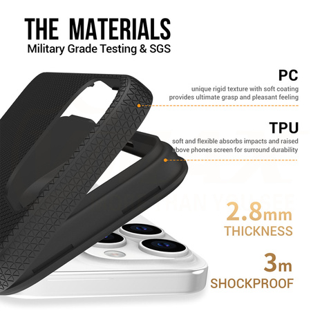 Vmax nakładka Triangle Case do Samsung S23 FE czarna