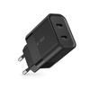 Wall Charger PD 20W 2x USB-C Tech-Protect C20W black