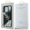 Etui Guess Grained Roses Big 4G logo na iPhone 16 Pro - czarne