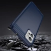 Carbon Case für Xiaomi Poco F4 5G flexible Silikon-Carbon-Hülle schwarz