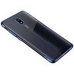 Clear Color case żelowy pokrowiec etui z metaliczną ramką Xiaomi Redmi 8A niebieski